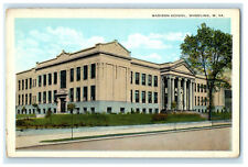 c1920s Madison School, Wheeling, West Virginia WV Unposted Postcard picture