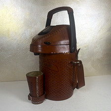 Vintage Mate & Tereré Set: Thermo, Guampa and Bombilla for Yerba Mate picture