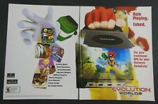 Evolution Worlds Star Wars Unleashed Print Ad PROMO Art Poster Gamecube Anakin picture