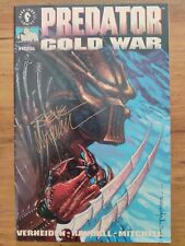 Predator Cold War #1  Dark Horse Comics 1991 VF. Signed by Steve  Mitchell. picture