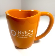 INVEGA PALIPERIDONE SCHIZOPHRENIA MEDICATION PHARMACEUTICAL PROMO MUG ***RARE*** picture