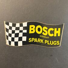 Bosch Germany Spark Plugs Sticker Die Cut 1 1/4