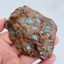 164g Rare Natural Gobi Agate Quartz Crystal Mineral Rough Specimen Healing picture