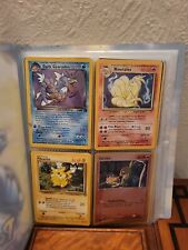 Pokémon WOTC Binder Bundle Holos Vintage, Base Set, Binder Included - 67 Cards  picture