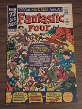Fantastic Four Annual #3 1965, Marvel Marriage Of Reed Richards & Sue Storm FN picture