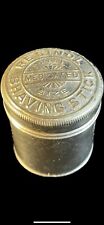Vintage Resinol Trial Size Shaving Stick Tin Container Empty 1.5” tall picture