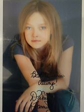 Dakota Fanning Signed Young Awesome picture