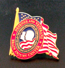 DEFENSE AND VETERANS Brain Injury Center Lapel Pin picture