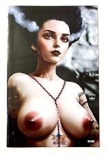 BRIDE OF FRANKENSTEIN BEAR BABES #1 COMIC - PIERCED & TATTED 24/69 BOOKOO COMIX picture