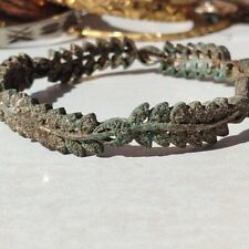 Vintage Viking Bronze Bracelet-Authentic Ancient Artifact Collectible Jewelry picture