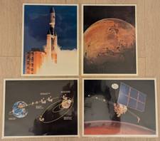 Lot of 7 NASA Official Mission Images - Mars Observer & Galileo picture