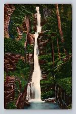 Pocono Mountains PA-Pennsylvania, Silver Thread Falls, Ferry, Vintage Postcard picture