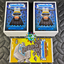 2018 GARBAGE PAIL KIDS WE HATE THE '80s COMPLETE 180-CARD BASE SET +WRAPPER GPK picture