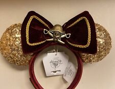 Disney Parks Loungefly Pirates Of The Caribbean Minnie Sequin Ears Headband NEW picture