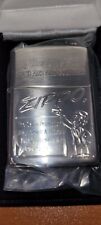 Zippo Lighter Limited edition STERLING SILVER 2 SIDED SALES SAMPLE #19/30 picture