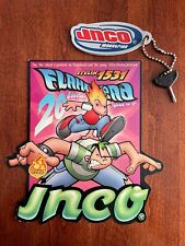 Rare Jnco Jeans Industries Keychain w/Soap Shoes Key + Cardboard Pocket Tag picture