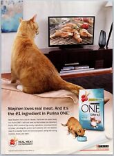 2013 Purina One Blend Cat Food Smart Blend Indoor Print Ad picture