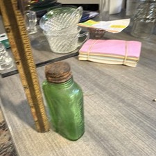 St. Joseph Aspirin Vintage Green Glass Bottle picture
