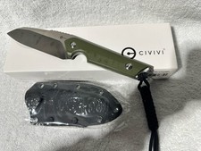 CIVIVI Kepler Fixed Blade Knife Olive Drab Green G-10 Handle New C2109A picture