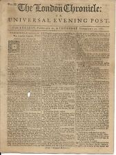 The London Chronicle or Universal Evening Post- Feb. 1761- 8 Pages^ picture