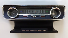 1965 Mustang Desktop Sound Clock Thermometer & Hygrometer Tested & Works picture