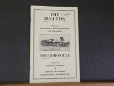 Bulletin AAR Law Department Vol 74 #5 September October 1989 Spinal Injuries: Di picture