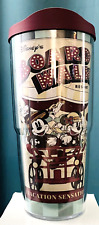 Disney Parks Boardwalk Resort Tervis Tumbler Cup 24oz. Mickey Minnie Mouse NEW picture