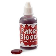 Halloween Fake Horror Blood Prank(Red) Halloween Theme Party Decoration picture
