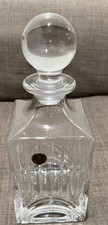 Vintage Barware: RCR Royal Crystal Rock Italian Lead Crystal Alcohol Decanter picture
