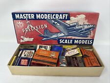 Vintage Matchbook Lot Empty Estate Sale Find in Old Airplane model box Denver picture