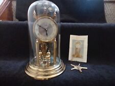 Kundo Kieninger & Obergfell Anniversary Clock with Key, Dome , Papers Germany picture