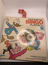 Vintage Walt Disney Character Bingo Playpack 1969 Vinyl Playboard picture