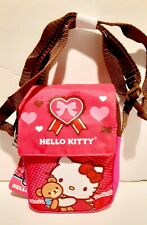 Sanrio Hello kitty BAG  PINK  SATCHEL GIRLS CROSSBODY PURSE Cell Phone Bag picture
