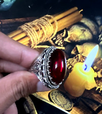 Wealth Builder Hindu Aghori Ring 535 Rituals of Good Luck Lottery Money picture