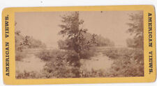 Antique 1870s Pennsylvania Railroad Mercer County Wetlands Photo Card P039 picture