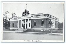 1927 Post Office Exterior Building Bemidji Minnesota MN Vintage Antique Postcard picture