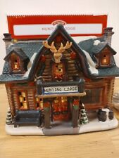 Hunting Lodge Lighted Christmas House picture