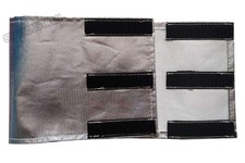 Universal Starter heat shield 7 X 24 in Wrap Self Attaching picture