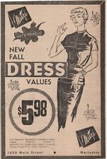 1950's Mitzi Clothing Retail Store 
