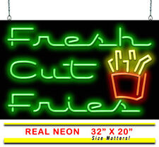 Fresh Cut Fries Neon Sign | Jantec | 32