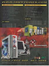 Vintage/Retro IBuyPower Gaming PC Multi-System Print Ad Promo 2003 (B) picture
