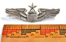 Original 1954-65 Aircraft, Fighter, Bomber Pilot Wings - 2S - Sterling picture