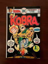Kobra #1 (DC Comics 1976) Bronze Age Jack Kirby 1st Appearance of Kobra 7.5 VF- picture