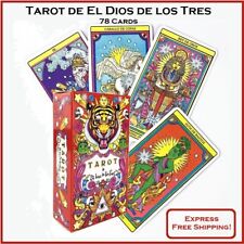 Tarot de El Dios de los Tres Deck 78 Cards Oracle English Version New picture