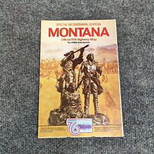 Vintage Map: MONTANA Special Bicentennial Edition Official 1976 Highway Map picture