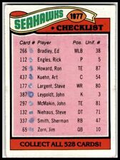 1977 Topps #226 Seattle Seahawks Seattle Seahawks picture