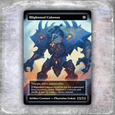 Blightsteel Colossus #4 [Alternative Custom Art] Hyperion Card picture