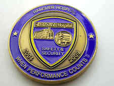 HANOVER HOSPITAL WHEN PERFORMANCE COUNTS SAFET SECURITY CHALLENGE COIN picture