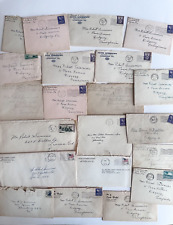 Personal Letters Ephemera Lot Traveling Husband to Wife Etc 1950s picture