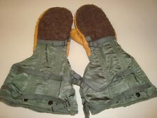 USAF ARCTIC BOMBER GUNNER GLOVES w/liners NOS Large  1980s picture